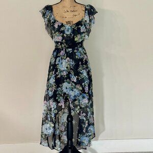 Abercrombie & Fitch Summer Dress, Size XS, Spaghetti Strap, Floral Print